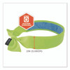 Chill-Its 6700Ct Cooling Bandana Pva Tie Headband, One Size Fits Most, Lime