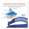 Chill-Its 6700Ct Cooling Bandana Pva Tie Headband, One Size Fits Most, Solid Blue