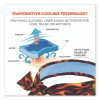 Chill-Its 6700Ct Cooling Bandana Pva Tie Headband, One Size Fits Most, Flames