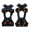 Trex 6300 One Piece Slip-On Ice Cleats, Medium, Black, Pair