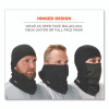 N-Ferno 6823 Hinged Balaclava Face Mask, Fleece, One Size Fits Most, Black