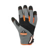 Proflex 710 Heavy-Duty Mechanics Gloves, 9" Long, Small, Gray, Pair