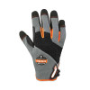 Proflex 710 Heavy-Duty Mechanics Gloves, 9" Long, Xx-Large, Gray, Pair