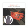 Proflex 7401-Case Coated Lightweight Winter Gloves, En388: 2131X, 9" Long, Large, Orange, Pair