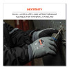 Proflex 7501 Coated Waterproof Winter Gloves, En388: 2131X, 10" Long, Medium, Gray, Pair