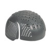 Skullerz 8945F(x) Universal Bump Cap Insert - Extra Venting, 0.06" Thick, Charcoal Gray