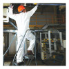 A20 Breathable Particle Protection Coveralls, Zip Front, Elastic Wrists And Ankles, 2X-Large, White