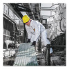 A20 Breathable Particle Protection Coveralls, Zip Front, Elastic Wrists And Ankles, 2X-Large, White