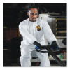 A20 Breathable Particle Protection Coveralls, Zip Front, Elastic Wrists And Ankles, 2X-Large, White