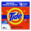 He Laundry Detergent, Tide Original Scent, Powder, 85 Oz Box, 3/Carton
