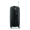 Freeform Hard Side Carry-On Suitcase, Four-Wheeled Spinner, 20.95 x 13.8 x 31.1, Black