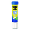 Glue Stick, 21 g, Applies Blue, Dries Clear, 12/Pack