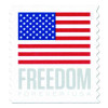 First-Class Forever Stamps, U.S. Flag, 20/Book