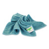 Smartcolor Microwipes 4000, Heavy-Duty, Microfiber, 16 x 15, Blue, 10/Pack