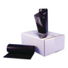 Low Density Can Liners, 33 Gal, 1.1 Mil, 33" x 39", Black, Interleaved Roll, 20 Bags/Roll, 5 Rolls/Carton