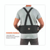Proflex 1650 Economy Elastic Back Support Brace, X-Small, 20" To 25" Waist, Black