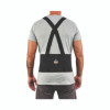 Proflex 1650 Economy Elastic Back Support Brace, X-Small, 20" To 25" Waist, Black