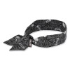 Chill-Its 6700 Cooling Bandana Polymer Tie Headband, One Size Fits Most, Skulls