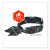 Chill-Its 6700 Cooling Bandana Polymer Tie Headband, One Size Fits Most, Skulls