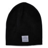 N-Ferno 6812 Rib Knit Beanie, Acrylic, One Size Fits Most, Black