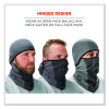 N-Ferno 6823 Hinged Balaclava Face Mask, Fleece, One Size Fits Most, Gray