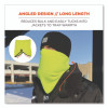 N-Ferno 6960 Fleece Neck Gaiter, Fleece, One Size Fits Most, Hi-Vis Lime