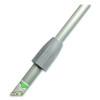 Smartcolor Telepole, 48" To 96", Silver/Green
