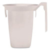 Value-Plus Toilet Bowl Caddy, Plastic, White