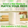 Select-a-Size Kitchen Roll Paper Towels, 2-Ply, 11 x 5.9, White, 135 Sheets/Roll, 2 Rolls/Pack