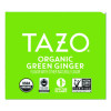 Tea Bags, Organic Green Ginger, 16/Box