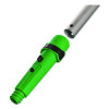 Henry's Handi Handle, With Ergotec Locking Cone, 24", Green/Silver