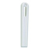 Spiral Bowl Brush, 13" Handle, White