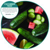 Anti-Splash Urinal Screen, Cucumber Twist Scent, Green, 0.11 Oz, 10/Box