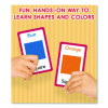 Colors And Shapes Flash Cards, Grades Pre-K To 1, 3.25" x 5.25", Assorted Colors, 54 Cards