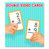 Addition 0 To 12 Flash Cards, Grades 1 To 5, 3.25" x 5.25", Assorted Colors, 54 Cards