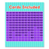 Division 0 To 12 Flash Cards, Grades 4 To 6, 3.25" x 5.25", Assorted Colors, 54 Cards