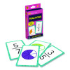 Fractions Flash Cards, Grades 4 To 6, 3.25" x 5.25", Assorted Colors, 54 Cards