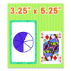 Fractions Flash Cards, Grades 4 To 6, 3.25" x 5.25", Assorted Colors, 54 Cards