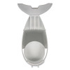 Super Toilet Bowl Caddy, Plastic, White