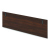 Alera Seville Series Modesty Panel For D-Top Tables, 44.3w x 0.63d x 13.78h, Mahogany Melamine/Wood