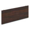 Alera Seville Series Modesty Panel For D-Top Tables, 44.3w x 0.63d x 13.78h, Mahogany Melamine/Wood