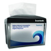 Interfold Napkin Dispenser, 7.9 x 5.6 x 7.9, Black
