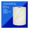 Essential 100% Recycled Fiber Hard Roll Towel, 1-Ply, 8" x 800 Ft, 1.5" Core, Brown, 6 Rolls/Carton