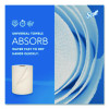 Essential 100% Recycled Fiber Hard Roll Towel, 1-Ply, 8" x 800 Ft, 1.5" Core, Brown, 6 Rolls/Carton