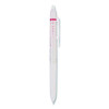 Frixion Waai Erasable Gel Pen, Retractable, Extra Fine 0.5 Mm, Cherry Ink, Beige/Cherry Barrel, Dozen