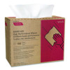 Tuff-Job Spunlace Towels, 1-Ply, 9.75 x 16.75, White, 150 Sheets/Pop-Up Box, 6 Boxes/Carton