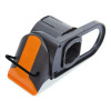 Tape Dispenser, 3" Core, Polypropylene, Gray/Orange