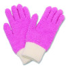 Dusting Set, Feather Duster, Dusting Wand, 2 Gloves, Pink