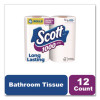 1000 Bathroom Tissue, Septic Safe, 1-Ply, White, 1,000 Sheets/Roll, 4 Rolls/Pack, 12 Packs/Carton