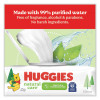 Natural Care Sensitive Baby Wipes, 1-Ply, 3.88 x 6.6, Unscented, White, 184/Pack, 3 Packs/Carton